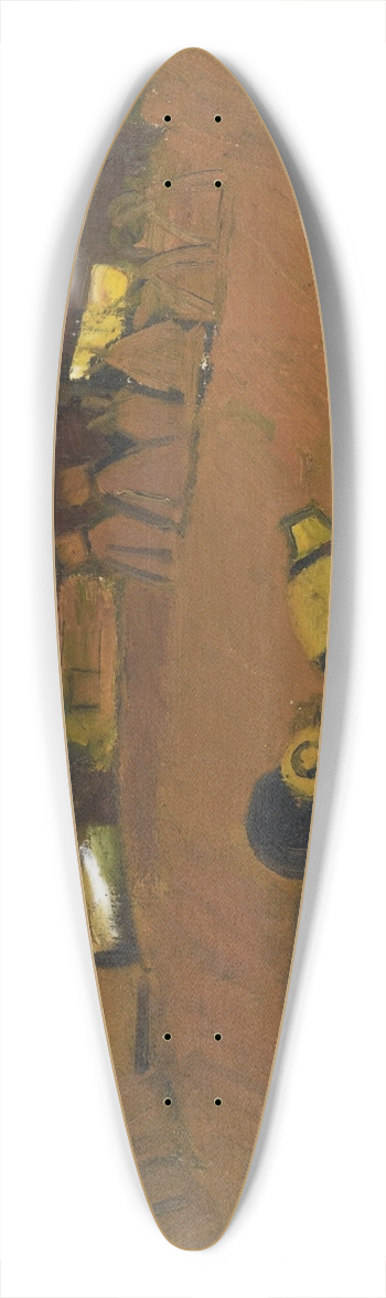 Gustave De Smet - La Moisson 39.3 inch art pintail longboard deck
