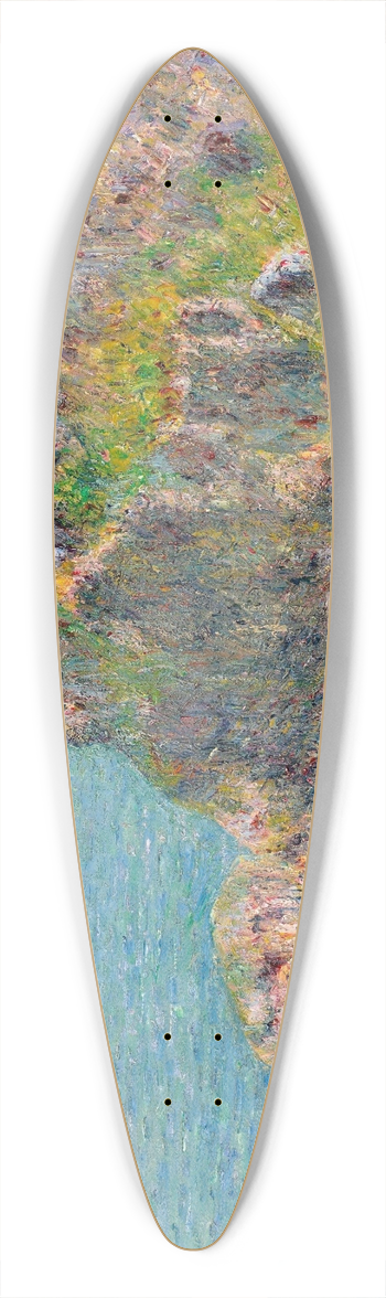Gustave Loiseau - Rocher la Teignouse, Cap Frhel 39.3 inch art pintail longboard deck
