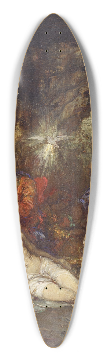 Gustave Moreau - Piet 39.3 inch art pintail longboard deck