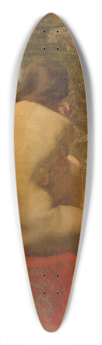 Gustave Vanaise - Model 39.3 inch art pintail longboard deck
