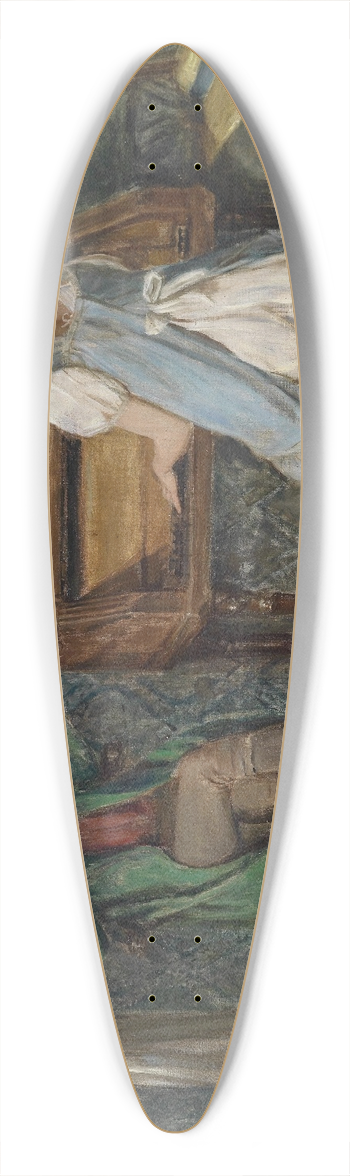 Gustav Igler - Hausmusik 39.3 inch art pintail longboard deck