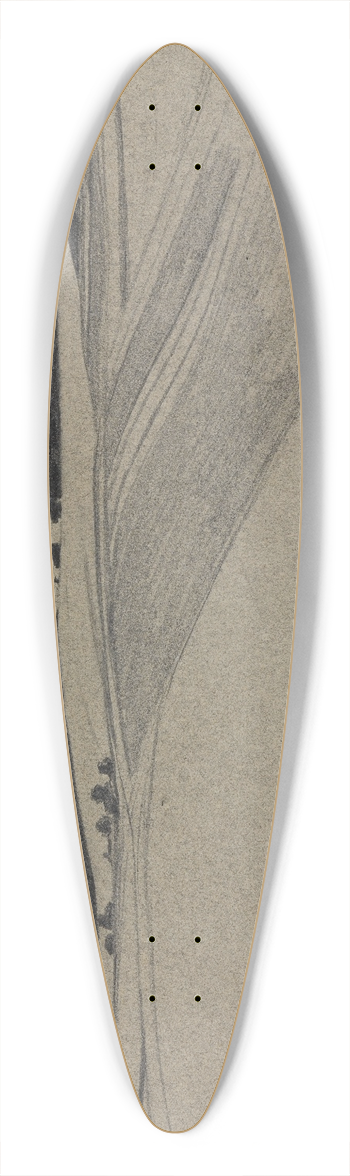 Gustav Kampmann - Wald hinter Hgeln bei Knigsfeld 39.3 inch art pintail longboard deck