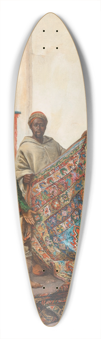 Gustavo Simoni - The Carpet Merchant 39.3 inch art pintail longboard deck