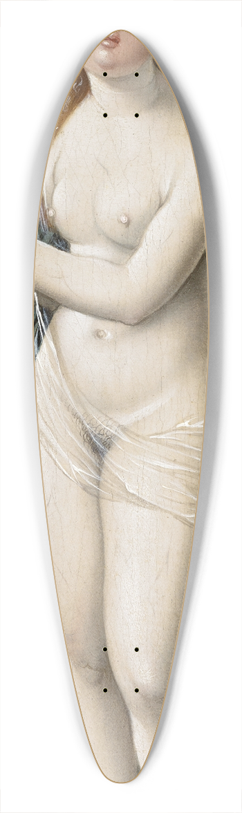 Hans Baldung - Death and the Maiden 39.3 inch art pintail longboard deck