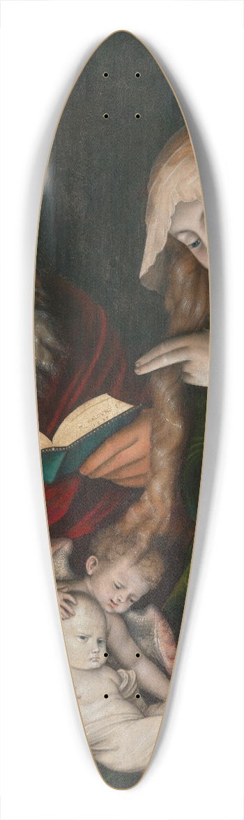 Hans Baldung - Geburt Christi 39.3 inch art pintail longboard deck