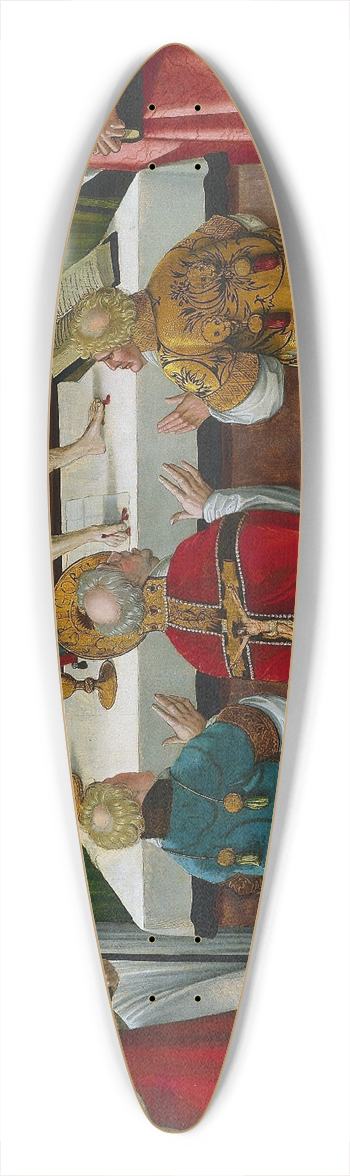 Hans Baldung - The Mass of Saint Gregory 39.3 inch art pintail longboard deck