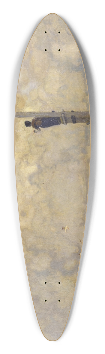 Hans Hartig - The next morning 39.3 inch art pintail longboard deck