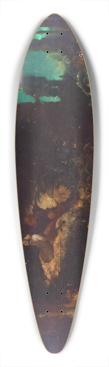 Hans Makart - A midsummer nights dream 39.3 inch art pintail longboard deck