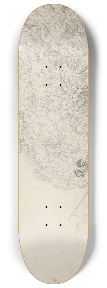 John Webber - Queen Charlottes Sound, New Zealand 8.25 inch art skate deck