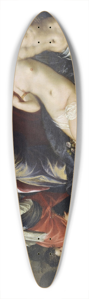 Hans Rottenhammer - Venus and Mars 39.3 inch art pintail longboard deck
