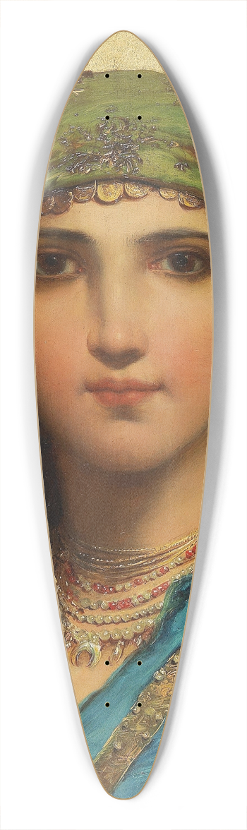 Hans Zatzka - Fellah 39.3 inch art pintail longboard deck