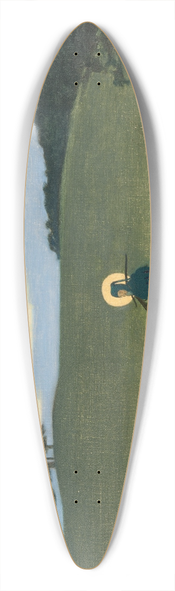 Harald Slott-Mller - St Hubertus 39.3 inch art pintail longboard deck