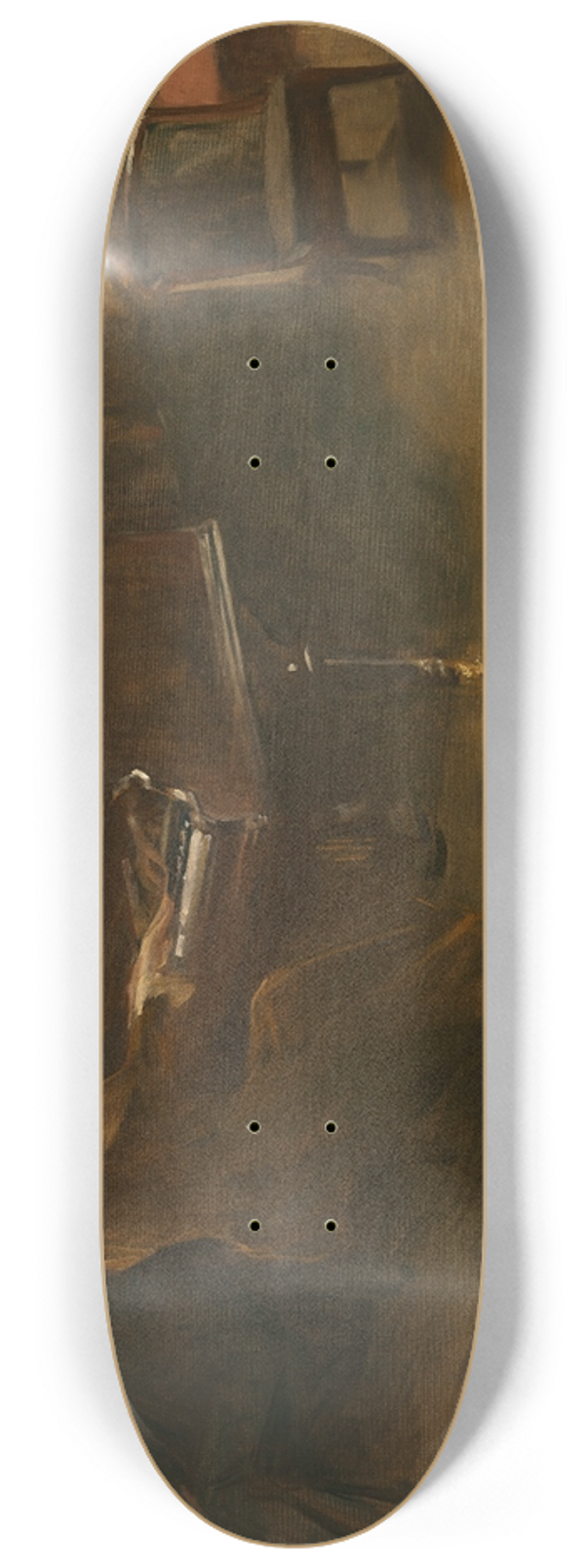 John White Alexander - Le Piano 8.25 inch art skate deck