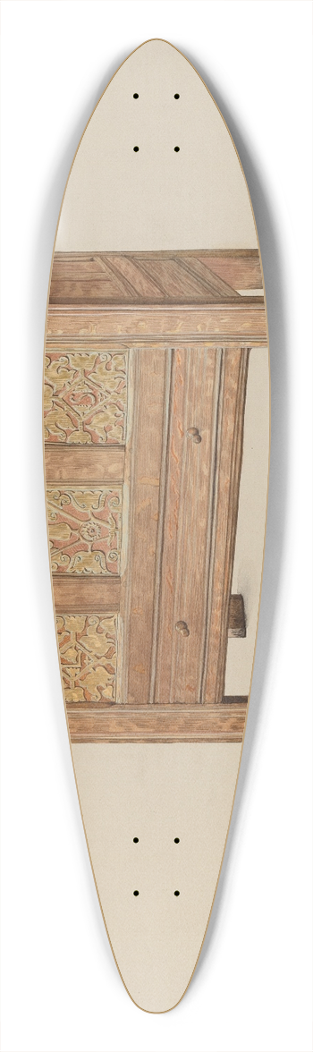 Harold Merriam - Hadley Chest 39.3 inch art pintail longboard deck