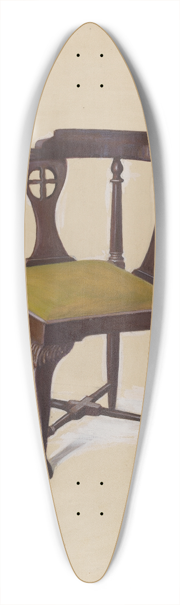 Harold Smith - Roundabout Chair 39.3 inch art pintail longboard deck