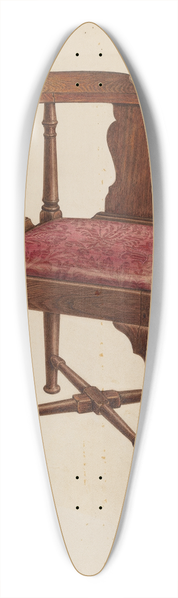 Harry Eisman - Roundabout Chair 39.3 inch art pintail longboard deck