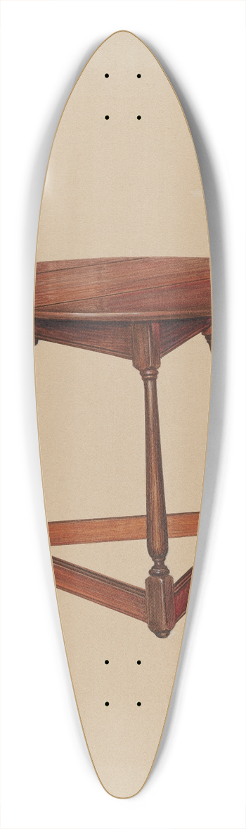 Harry Eisman - Table 39.3 inch art pintail longboard deck
