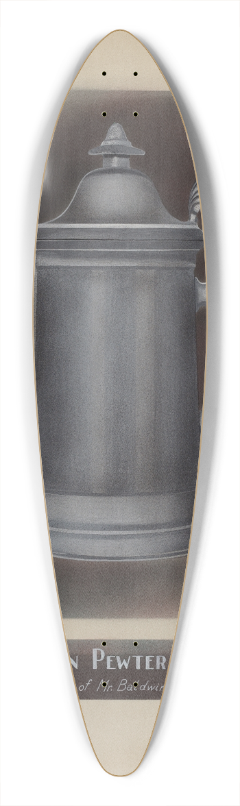 Harry Goodman - Pewter Pitcher 39.3 inch art pintail longboard deck