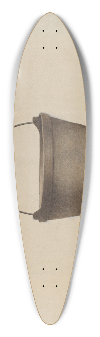 Harry Jennings - Potato Kettle 39.3 inch art pintail longboard deck