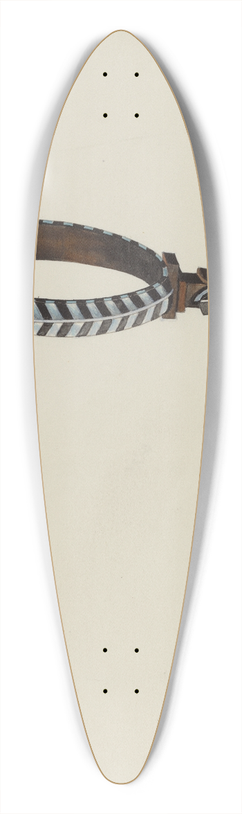 Harry Mann Waddell - Spur 39.3 inch art pintail longboard deck