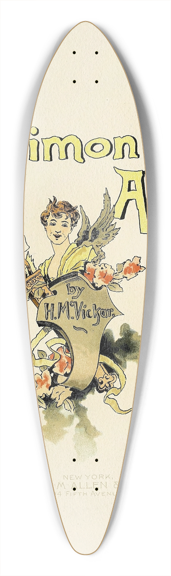 Harry Whitney McVickar - Matrimonial advice pl01 39.3 inch art pintail longboard deck
