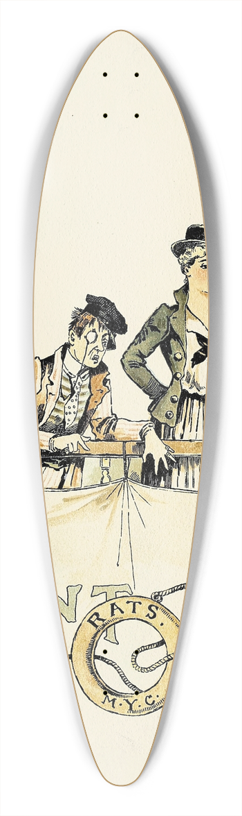Harry Whitney McVickar - Matrimonial advice pl10 39.3 inch art pintail longboard deck