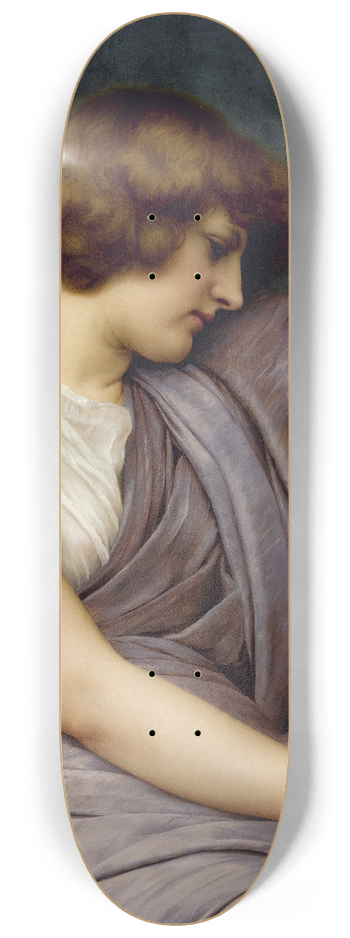 John William Godward - Briseis 8.25 inch art skate deck