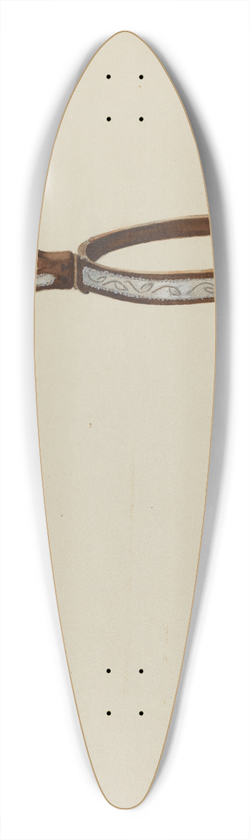 Hazel Sheckler - Spur 39.3 inch art pintail longboard deck