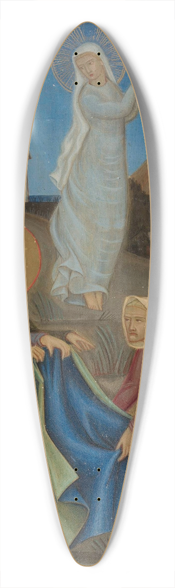 Helena Schrammwna - Mercy 39.3 inch art pintail longboard deck