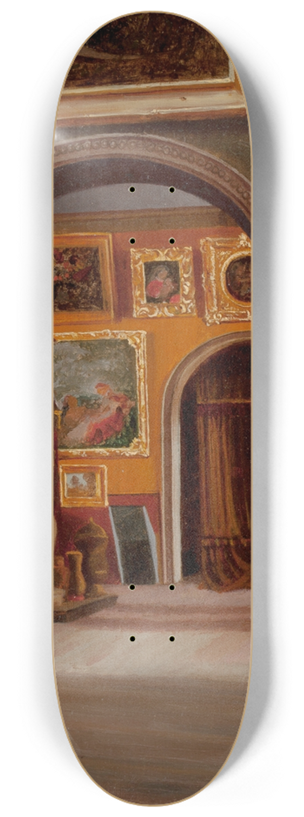 American School - Studio Interior, possibly the Boston Athenaeum 8.25 inch art skate deck