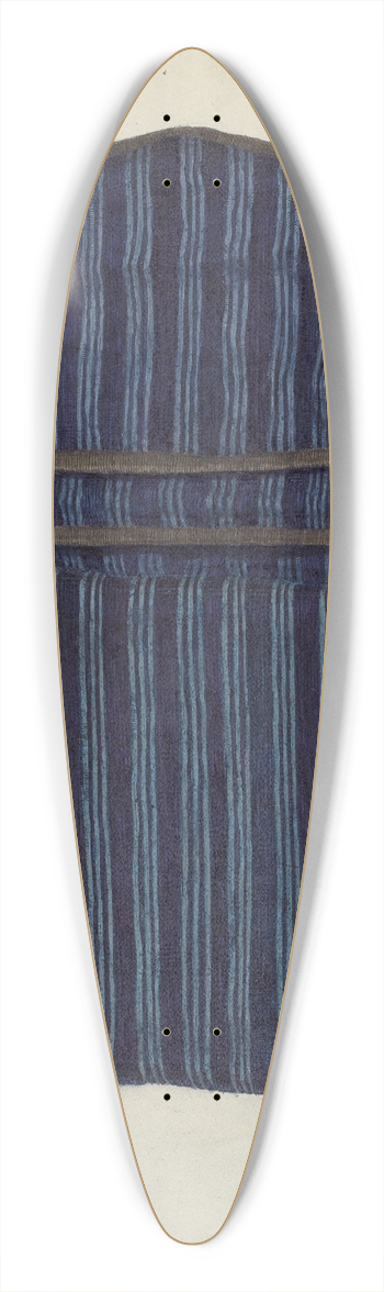 Helen E. Gilman - Shaker Case 39.3 inch art pintail longboard deck