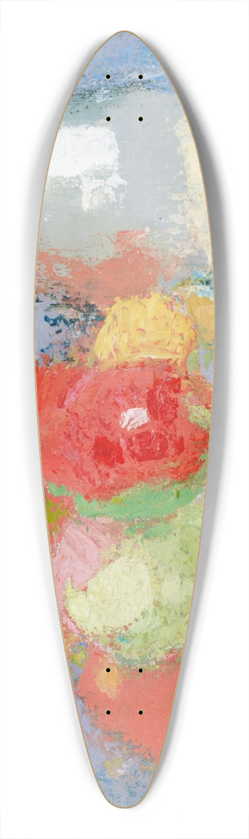 Helene Schjerfbeck - Red Apples 39.3 inch art pintail longboard deck