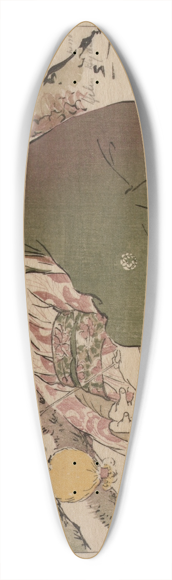 Helen Hyde - Day Dreams 39.3 inch art pintail longboard deck