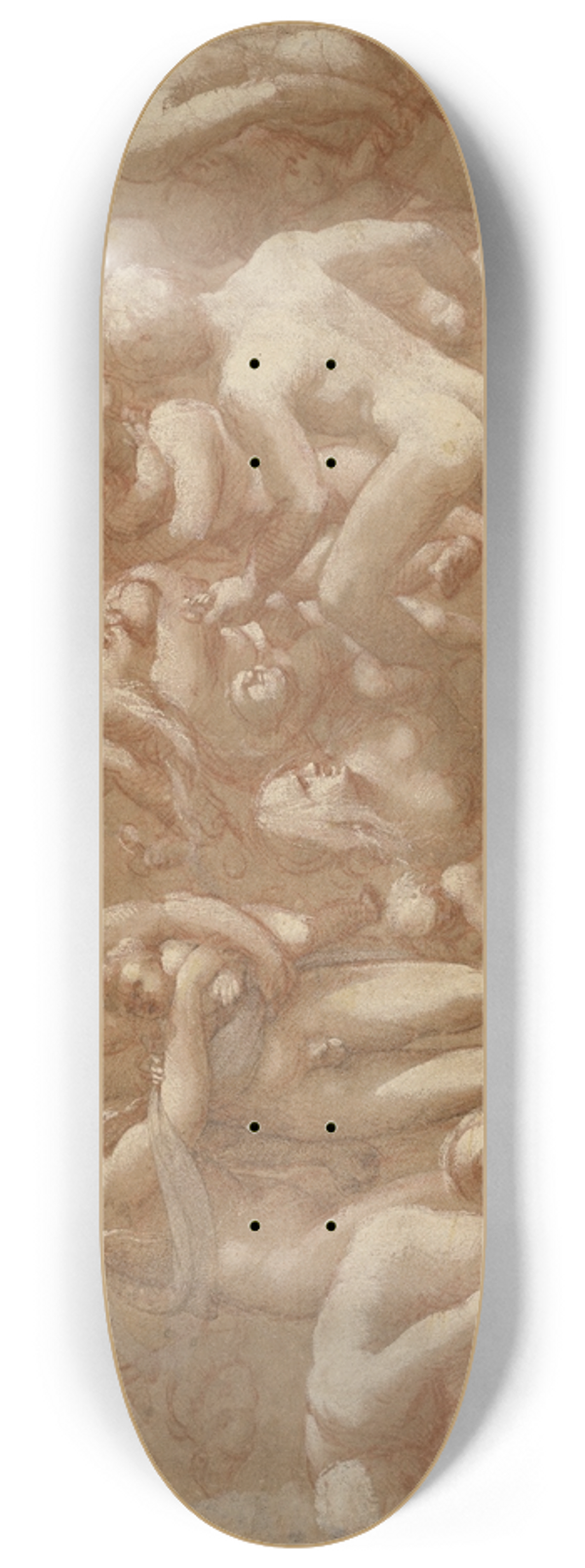 Amico Aspertini - Massacre of the Innocents 8.25 inch art skate deck