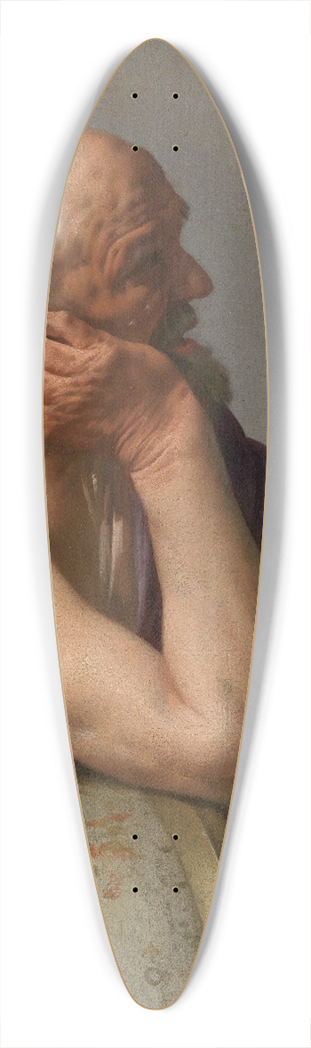 Hendrick Ter Brugghen - Heraclitus 39.3 inch art pintail longboard deck