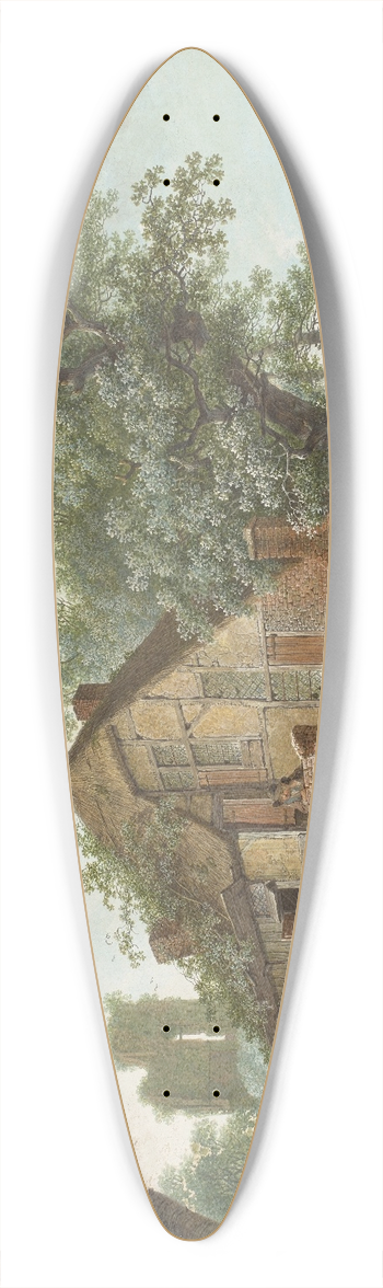 Hendrik Meyer - A Summer Scene 39.3 inch art pintail longboard deck