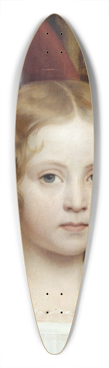 Hendrik Scheffer - Portrait prsum de Jeanne Scheffer 39.3 inch art pintail longboard deck