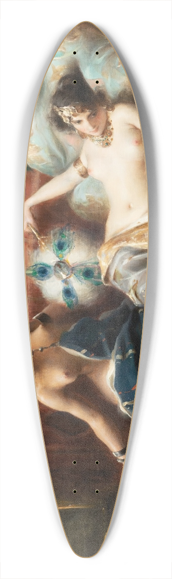 Henri Adrien Tanoux - Odalisques 39.3 inch art pintail longboard deck
