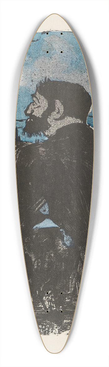 Henri de Toulouse-Lautrec - Nuit Blanche 39.3 inch art pintail longboard deck