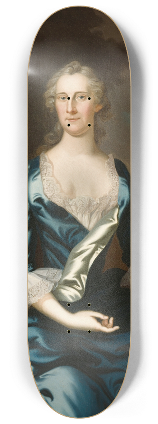 John Wollaston - Mrs. Charles Carroll of Annapolis 8.25 inch art skate deck