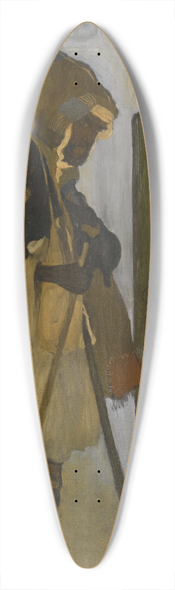Henri Evenepoel - Mendiant. Algerie 39.3 inch art pintail longboard deck