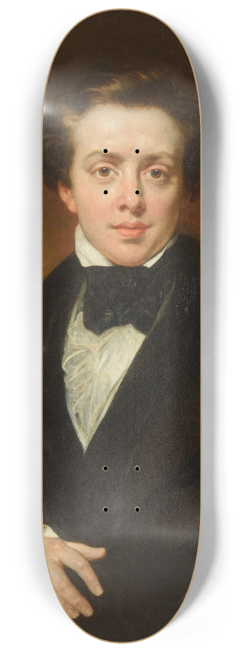 John Wood - Self-portrait 8.25 inch art skate deck