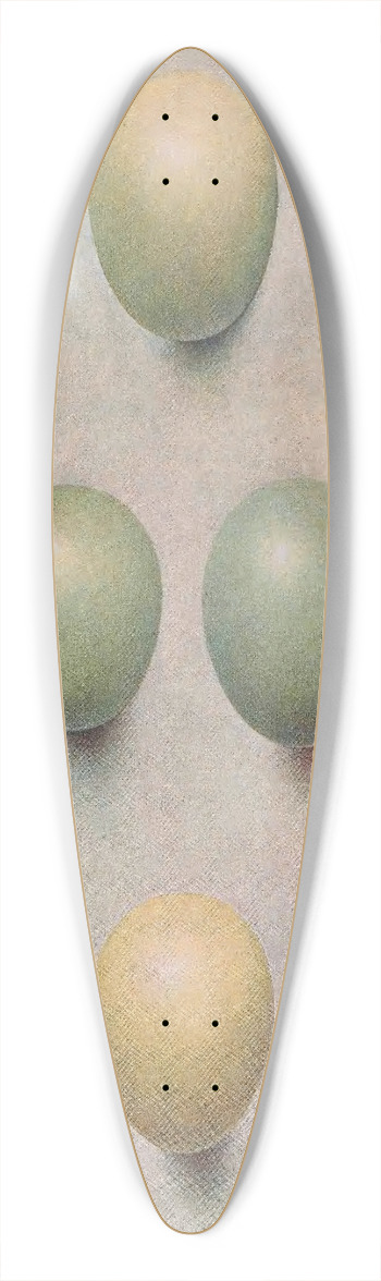 Henrik Gronvold - Eggs Of British Diving Ducks 39.3 inch art pintail longboard deck
