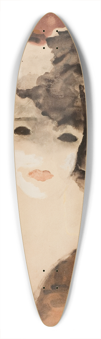Henrik Srensen - Spleen 39.3 inch art pintail longboard deck