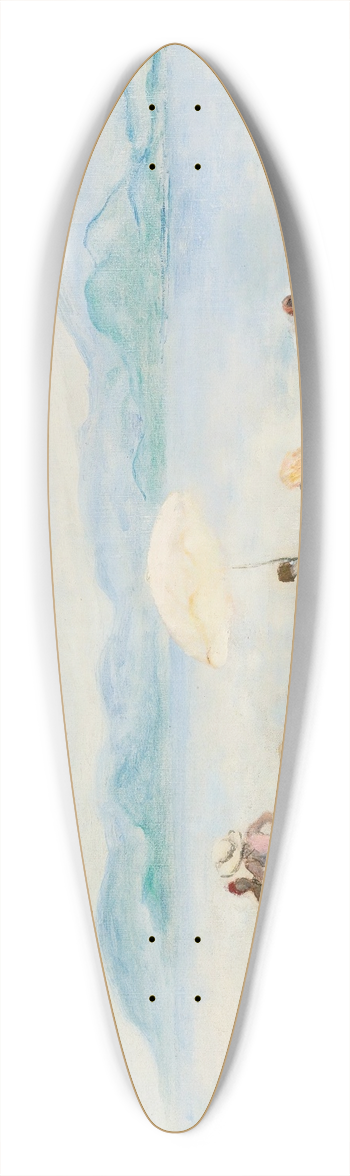 Henri Lebasque - Sur La Plage 39.3 inch art pintail longboard deck