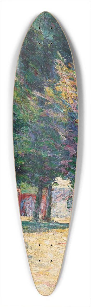 Henri Lebasque - Vence, La place ensoleille 39.3 inch art pintail longboard deck