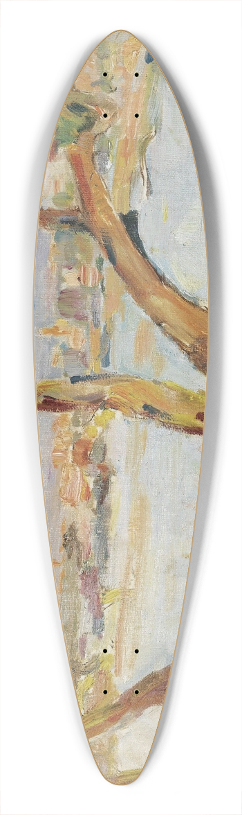 Henri Lebasque - Vue Dantibes 39.3 inch art pintail longboard deck