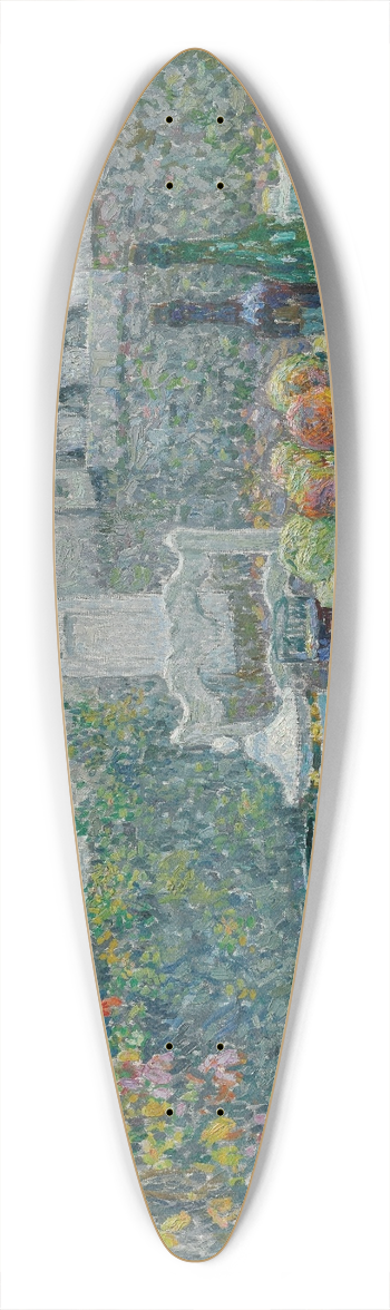 Henri Le Sidaner - La petite table 39.3 inch art pintail longboard deck