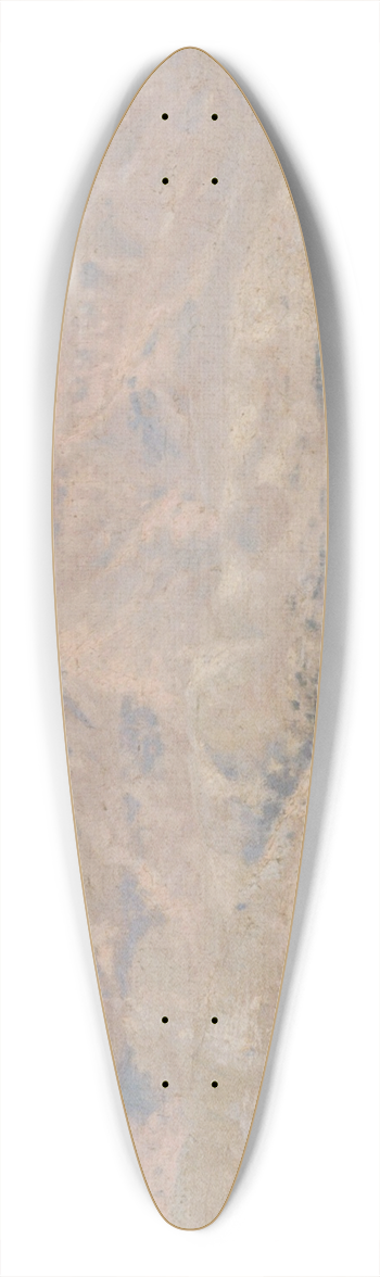 HenryBrokman - Le Nil  Louxor (Les montagnes de Thbes) 39.3 inch art pintail longboard deck