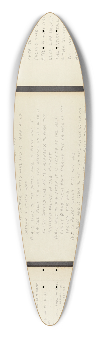 Henry De Wolfe - Sugar Merchants Suit (Written Description) 39.3 inch art pintail longboard deck